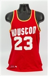 1976-82 circa Calvin Murphy Houston Rockets Game Worn Road Jersey (MEARS A10)