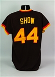 1981 Eric Show San Diego Padres Road Jersey (MEARS LOA)