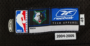 2004-05 Latrell Sprewell Minnesota Timberwolves Game Worn Alternate Jersey (MEARS A10) Final Season