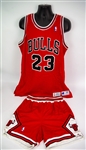 1991-92 Michael Jordan Chicago Bulls Road Uniform 