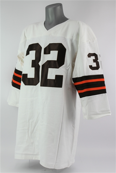 2000s Jim Brown Cleveland Browns Signed Jersey (JSA)
