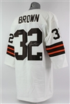 2000's Jim Brown Cleveland Browns Signed Jersey (JSA)