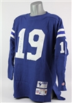 2000s Johnny Unitas Baltimore Colts Signed Vintage Throwback Collection Jersey (JSA)