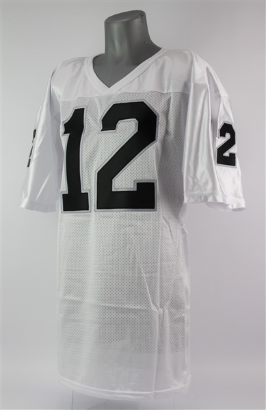 2000s Ken Stabler Oakland Raiders Signed Jersey (JSA)