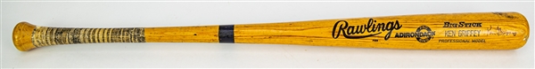 1987 Ken Griffey Sr. Atlanta Braves Signed Rawlings Adirondack Professional Model Game Used Bat (MEARS A10/JSA & PSA/DNA)