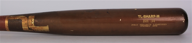 2015 Bryce Harper Washington Nationals Tucci Lumber Professional Model Game Used Bat (MEARS A10) NL MVP Season