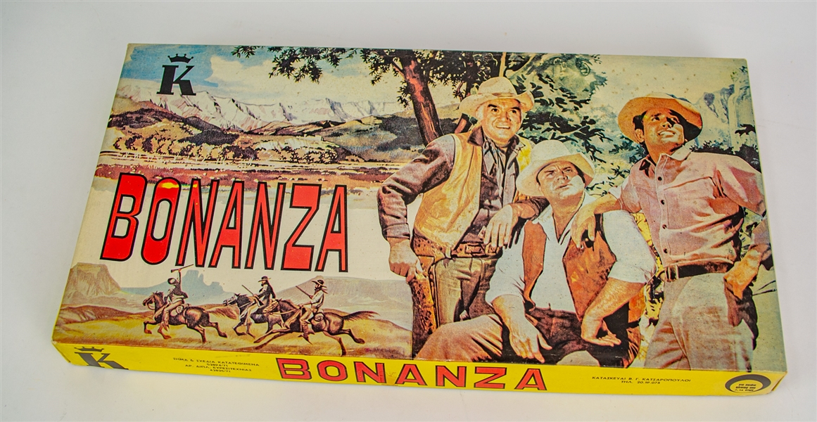1971 Bonanza Greek Language Board Game