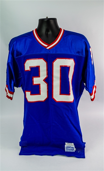 1989 Dave Meggett New York Giants Home Jersey (MEARS A5) Rookie Season