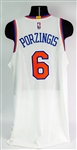 2016-17 Kristaps Porzingis New York Knicks Home Jersey (MEARS A5)