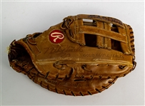 1985-86 Mike Schmidt Philadelphia Phillies Signed Rawlings First Base Mitt (MEARS LOA/JSA)