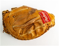 1985-86 Mike Schmidt Philadelphia Phillies Signed Rawlings First Base Mitt (MEARS LOA/JSA)