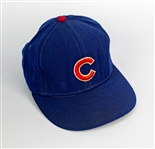 1989-90 Ryne Sandberg Chicago Cubs Game Worn Cap (MEARS LOA)
