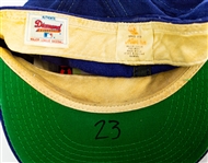1989-90 Ryne Sandberg Chicago Cubs Game Worn Cap (MEARS LOA)