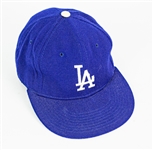 1989-90 Orel Hershiser Los Angeles Dodgers Game Worn Cap (MEARS LOA)
