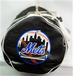 2009 Omir Santos New York Mets Signed Game Worn Catcher's Equipment - Lot of 7 w/ Catcher's Mitt, Shin Guards, Chest Protector, Cleats, Mask, Helmet & Equipment Bag (MEARS LOA/Beckett/JSA)