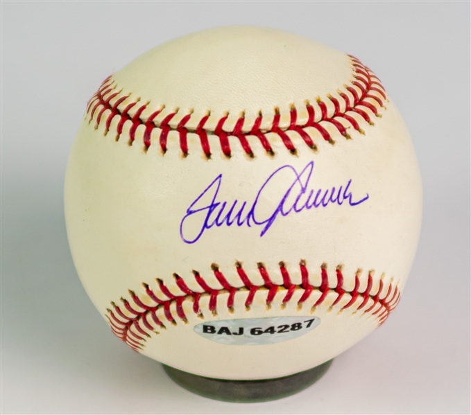 2000s Tom Seaver New York Mets Signed OML Selig Baseball (Upper Deck Authentication/JSA)