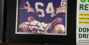 2000's Green Bay Packers Framed Memorabilia Collection - Lot of 5 w/ Donald Driver, Jerry Kramer Signed & Bart Starr, Brett Favre, Aaron Rodgers Photo (JSA) 