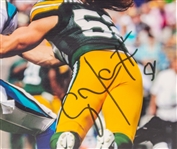 2000's Green Bay Packers Framed Memorabilia Collection - Lot of 5 w/ Donald Driver, Jerry Kramer Signed & Bart Starr, Brett Favre, Aaron Rodgers Photo (JSA) 