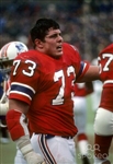 1985 John Hannah New England Patriots Game Worn Home Jersey (MEARS A9) Final Season