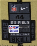 2016 Rob Gronkowski Team Irvin Pro Bowl Issued Uniform (MEARS A5 & PSA/DNA)