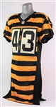 2014 Troy Polamalu Pittsburgh Steelers Throwback Jersey (MEARS A5) Last Season