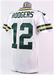 2012 Aaron Rodgers Green Bay Packers Road Uniform (MEARS A5)