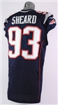 2015 Jabaal Sheard New England Patriots Game Worn Home Jersey (MEARS A10/Team COA)