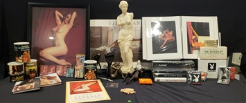 1960s - Present Marilyn Monroe, Playboy Photos, Books, Statues & more (Lot of 45+)