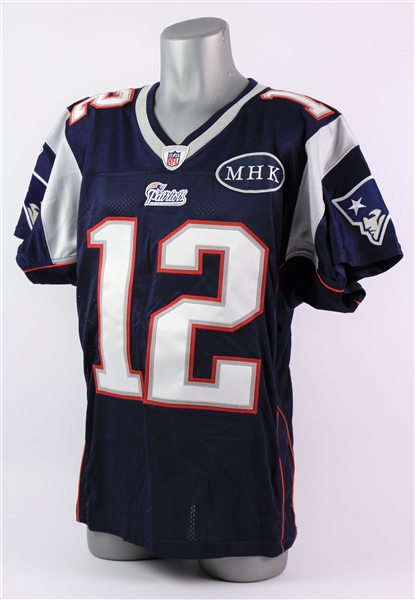 2011 Tom Brady New England Patriots Home Jersey (MEARS A5)