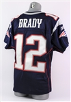 2011 Tom Brady New England Patriots Home Jersey (MEARS A5)