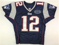 2011 Tom Brady New England Patriots Home Jersey (MEARS A5)