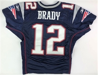 2011 Tom Brady New England Patriots Home Jersey (MEARS A5)