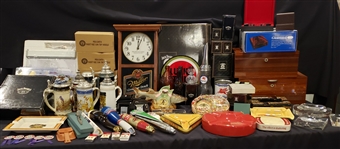 1980s-2000s Jack Daniels, Miller, Tobacco Memorabilia (Lot of 70+)