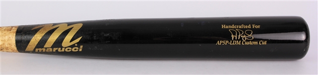 2020 Albert Pujols California Angels Covid-19 Spring Training Game Used Bat (MEARS A8.5)