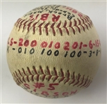 1967 (May 19) Bob Gibson St. Louis Cardinals ONL Giles Game Used Victory Baseball (MEARS LOA)