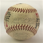 1967 (May 19) Bob Gibson St. Louis Cardinals ONL Giles Game Used Victory Baseball (MEARS LOA)