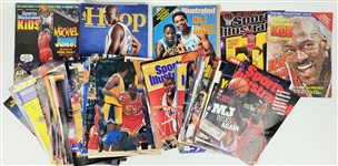 1980s-1990s Michael Jordan Chicago Bulls Sports Illustrated & Sporting News Magazines & more  (Lot of 50+)