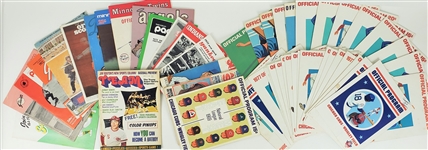 1940s-2000s Baseball Programs, Magazines, Score Cards, Yearbooks (Lot of 125+)