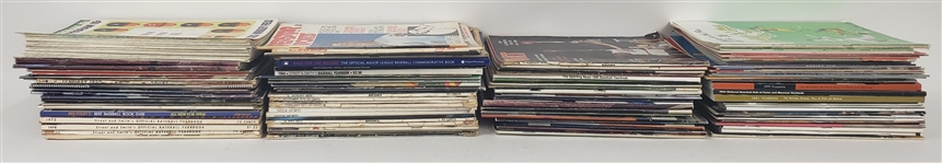 1940s-2000s Baseball Programs, Magazines, Score Cards, Yearbooks (Lot of 125+)