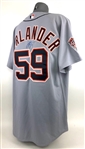 2005 Justin Verlander Detroit Tigers Signed Road Jersey (MEARS A10/JSA)
