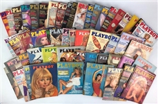 1960s-1980s Playboy Magazines (Lot of 130+)