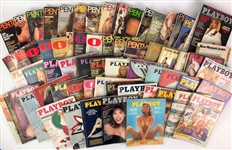 1960s-1980s Playboy Magazines (Lot of 130+)