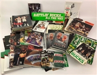 1960s-2000s Milwaukee Bucks Media Guides, Programs, Yearbooks & more (Lot of 50+)
