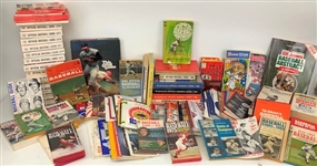 1950s-2000s Baseball, Football, Basketball, Hockey Media Guides, Record Books, and more (Lot of 230+)