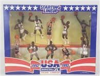 1992 USA Basketball Starting Line Up Figures Including Michael Jordan, Scottie Pippen, and more 