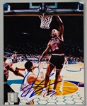 1995-98 Dennis Rodman Chicago Bulls Signed 8" x 10" Photo (JSA)