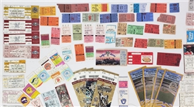 1960s-2000s Baseball, Basketball, & Football Ticket Stubs Including Milwaukee Brewers, Milwaukee Bucks & more (Lot of 100+)