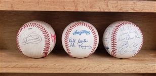 1980's-2000's Signed Baseball Collection - Lot of 14 w/ Robin Yount, Dave Parker, Keith Hernandez & More (JSA)