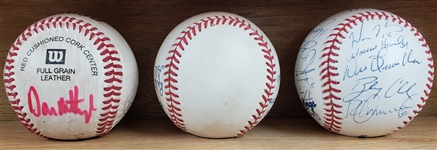 1980's-2000's Signed Baseball Collection - Lot of 14 w/ Robin Yount, Dave Parker, Keith Hernandez & More (JSA)