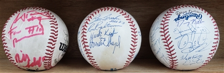 1980's-2000's Signed Baseball Collection - Lot of 14 w/ Robin Yount, Dave Parker, Keith Hernandez & More (JSA)
